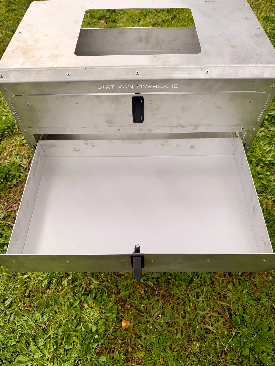 KALD Aluminium Van Fridge Cabinets