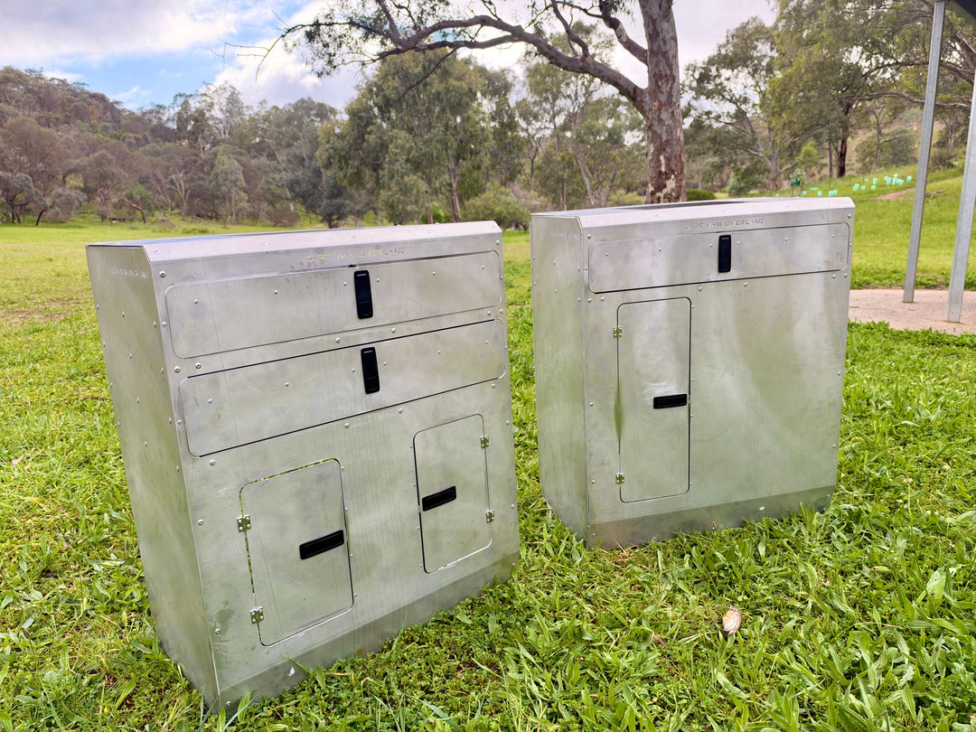 STOW Aluminium Van Storage Cabinets