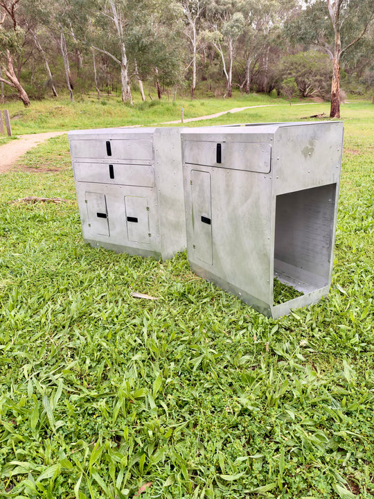 STOW Aluminium Van Storage Cabinets