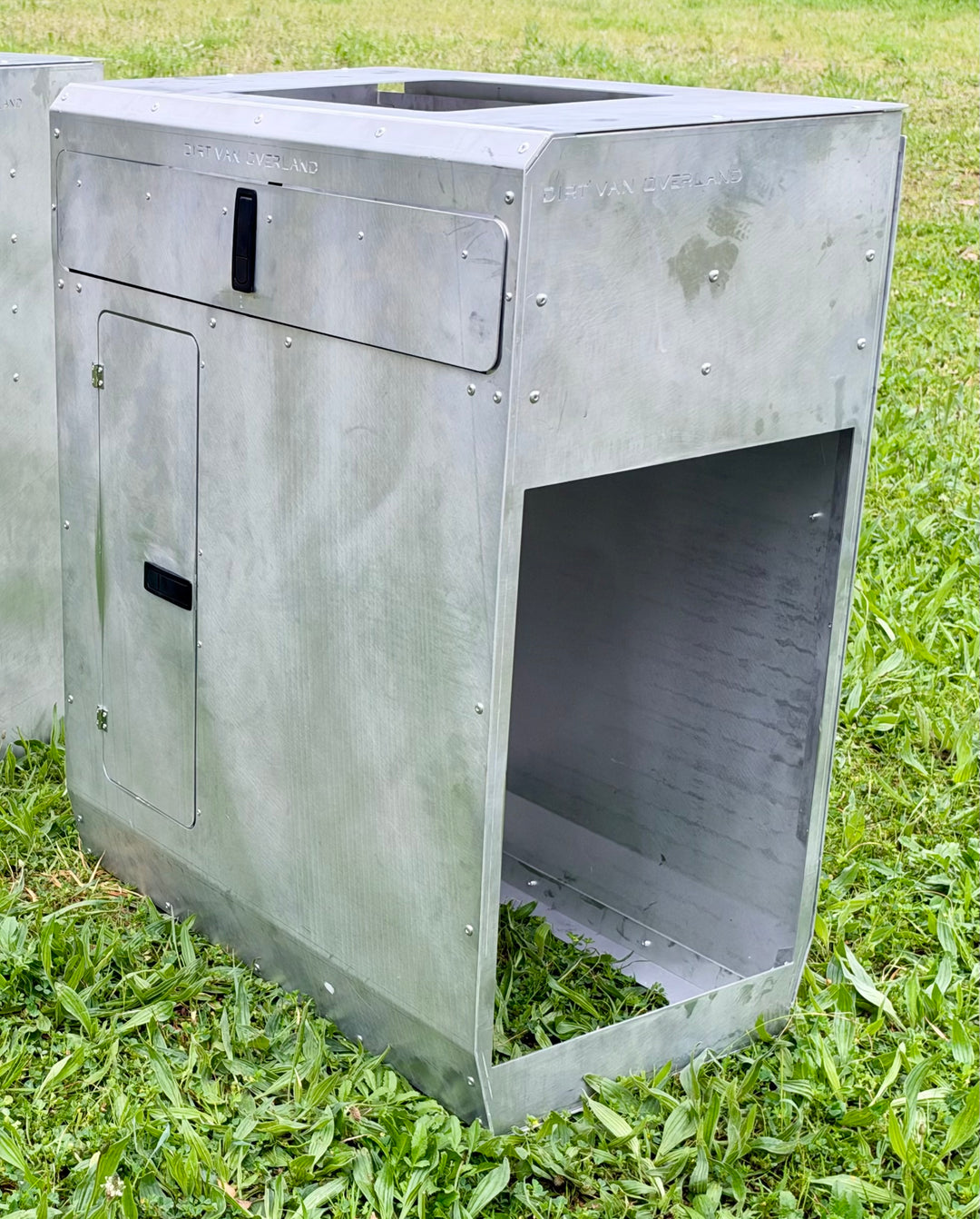 KALD Aluminium Van Fridge Cabinets