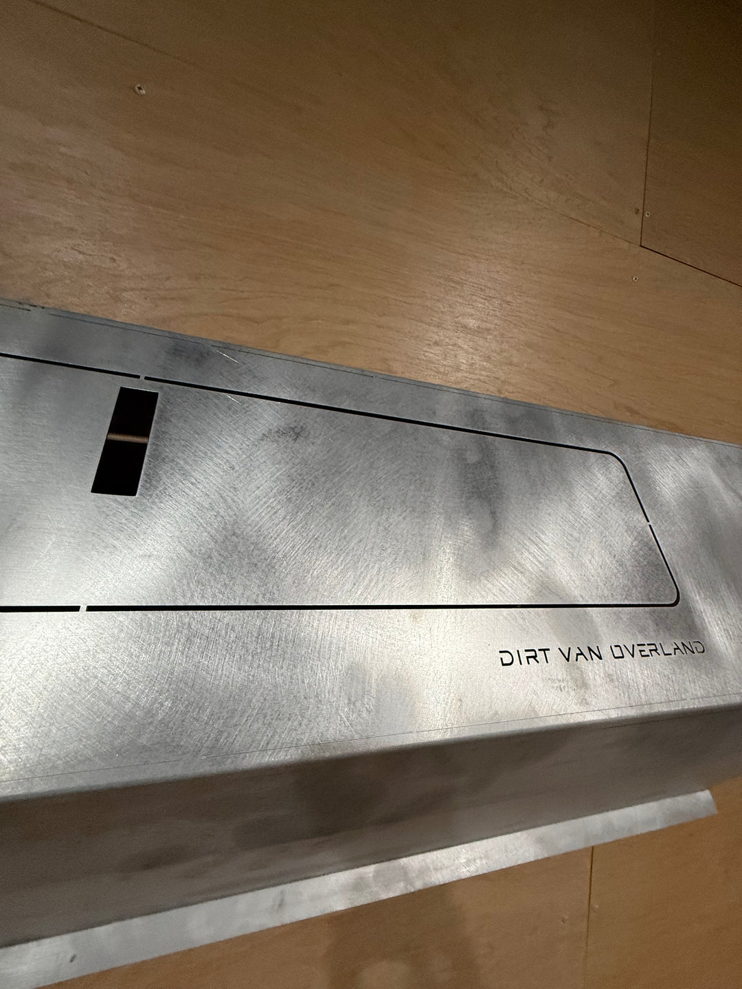 Overhead Aluminium Cupboard For Campervans — Standard