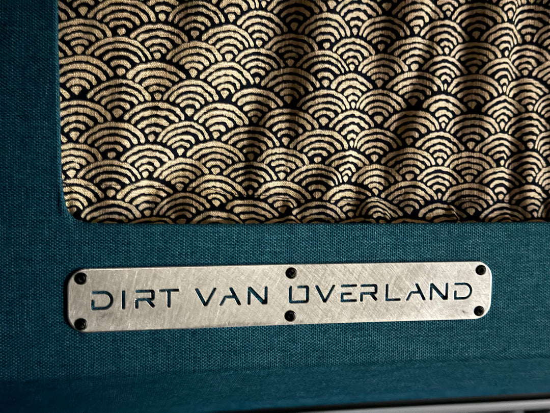 Dirt Van Overland Logo Plate