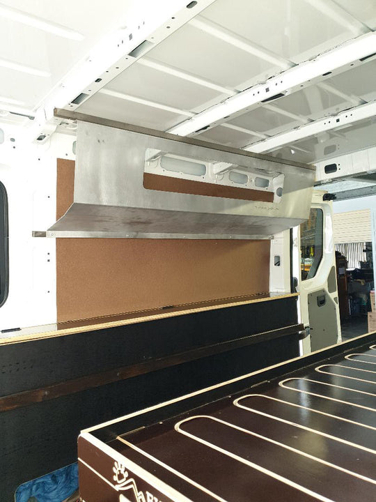 Overhead Aluminium Cupboard For Campervans — Standard