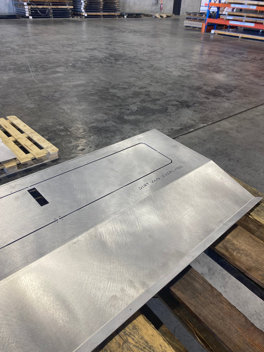 Overhead Aluminium Cupboard For Campervans — Slimline