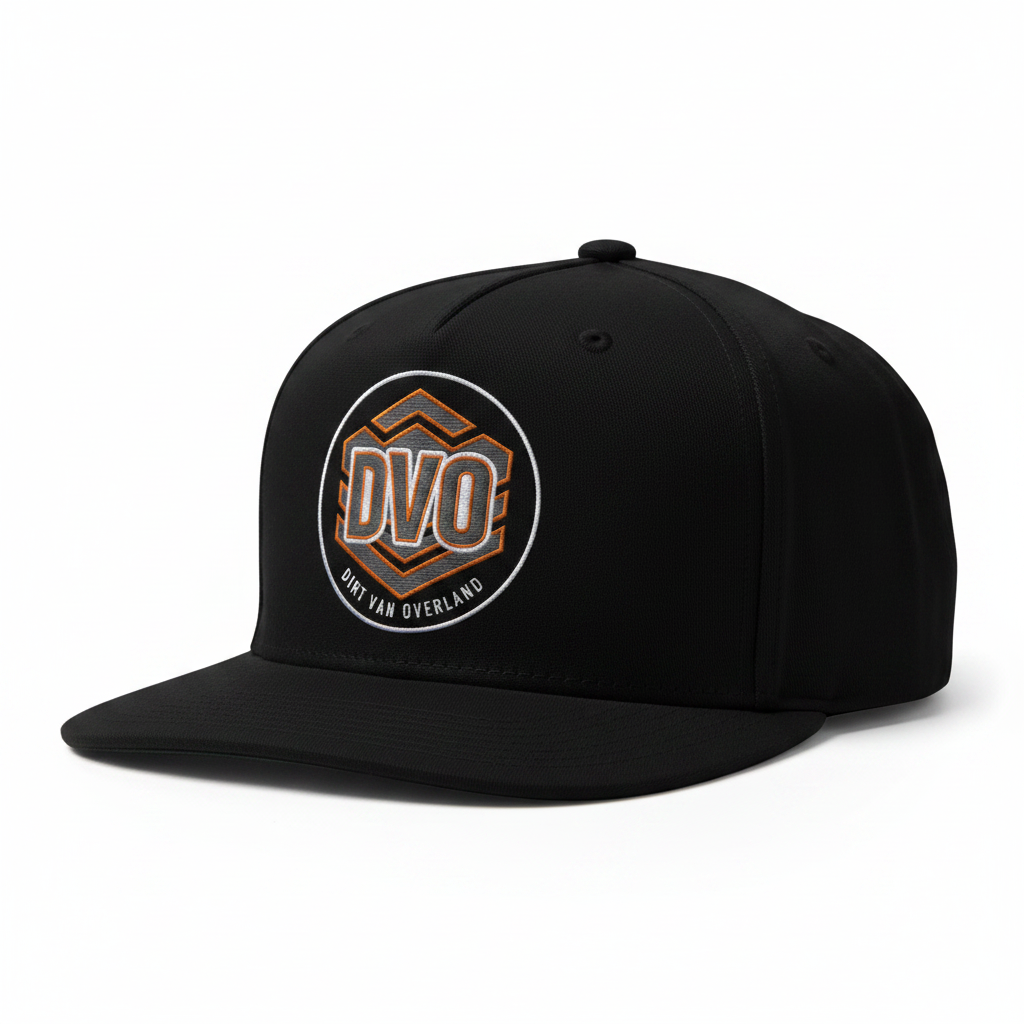 Dirt Van Overland Logo Snapback Cap