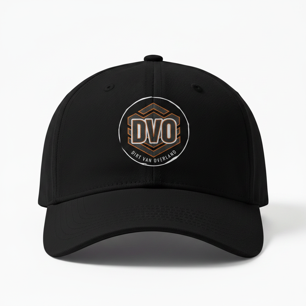 Dirt Van Overland Baseball Cap Front
